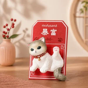 Mofusand Good Luck Magnetic 3D Decal Magnet BlindBox Series